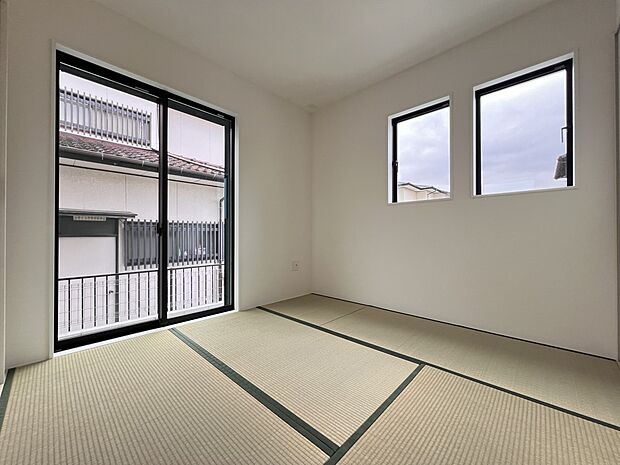 【和室】リビング続き間の和室4.5帖 ホッと一息つける癒しの空間です