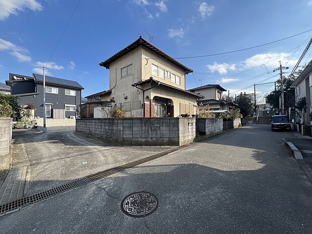 【前面道路含む現地写真】前面道路:北西側4m公道