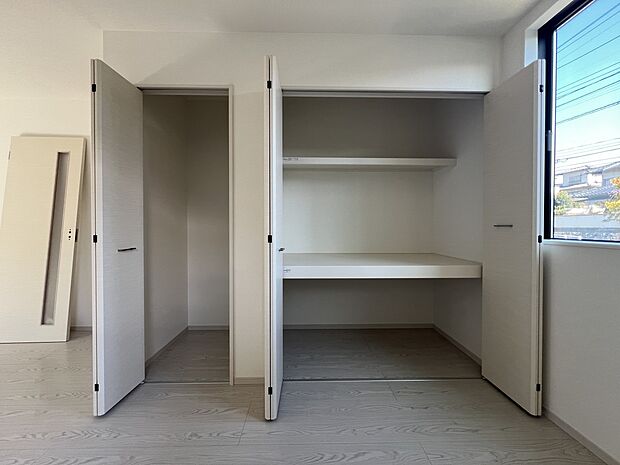 【収納】洋室4.5帖 収納スペース(1号棟)