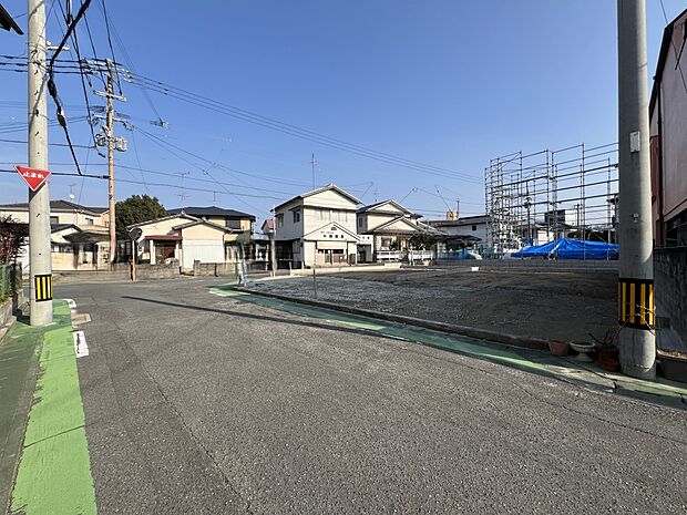 【前面道路含む現地写真】前面道路:北側6.3m公道