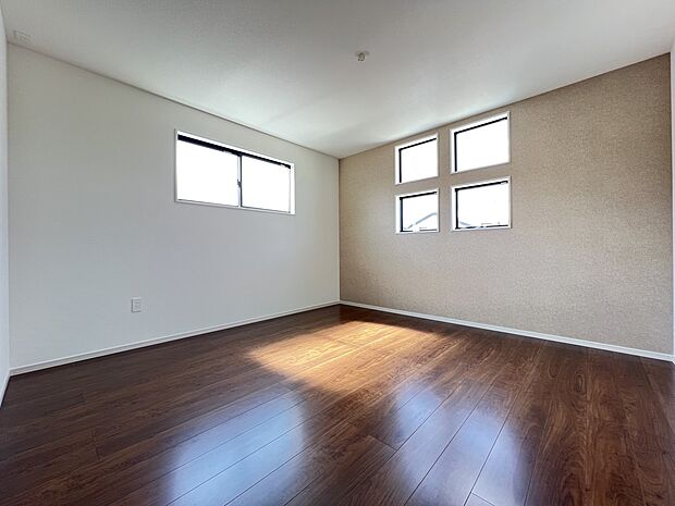 【洋室】洋室8帖 ご夫婦の寝室としてもお使いいただけます(3号棟)