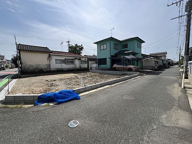 【前面道路含む現地写真】前面道路:北東側4m公道