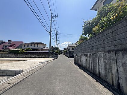 前面道路含む現地写真