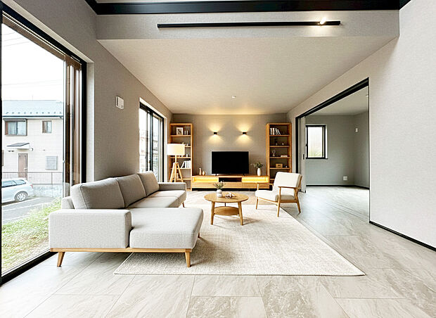 本画像はAIがCGで家具作成しており、実際の現地に家具は設置されておりません。また、販売価格に家具等は含まれておりません。