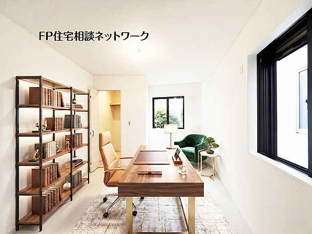 ～洋室～
本画像はAIがCGで家具や小物を作成しており、実際の現地には設置されておりません。また、販売価格には含まれておりません。