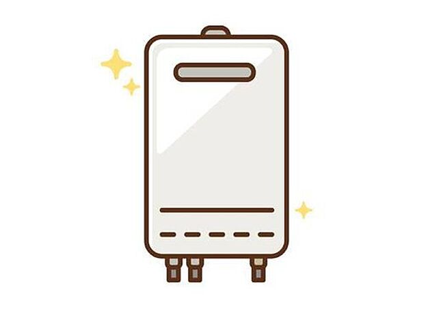 【省エネ給湯器 エコジョーズ】少ないガス量で効率よくお湯を沸かす省エネ性の高い給湯器「エコジョーズ」が付いています。ガスの使用料を従来型より約15%削減できます。(ガス式の床暖房付住宅ならさらにガス代がお得に)