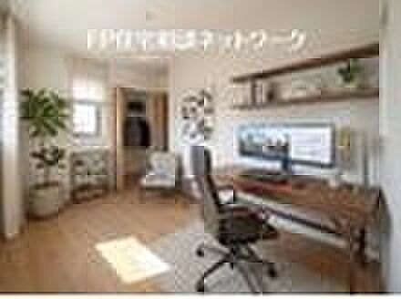 【居室】本画像はAIがCGで家具作成しており、実際の現地に家具は設置されておりません。また、販売価格に家具等は含まれておりません。