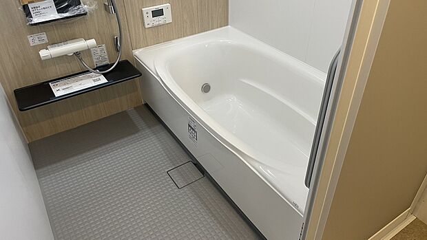 【お風呂(1号地)】保温がきく、いつまでもあったかいお風呂を体感できます