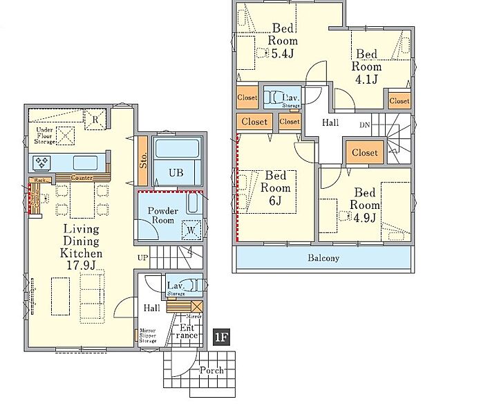 [建]94.6m2[土]120m2[間]3LDK