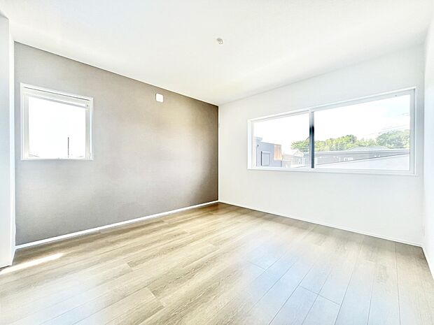 2面採光を確保した明るい空間。家族みんなが快適な暮らしを実現する設計です。