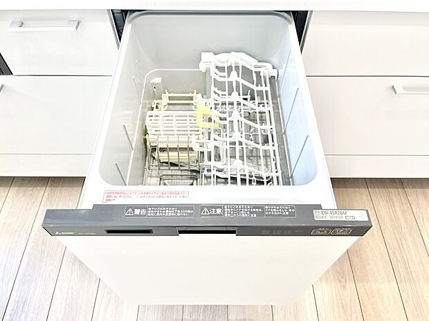 【食洗機】面倒なお片づけは食洗機にお任せ!家事の負担が減って、時間にも気持ちにもゆとりができます。