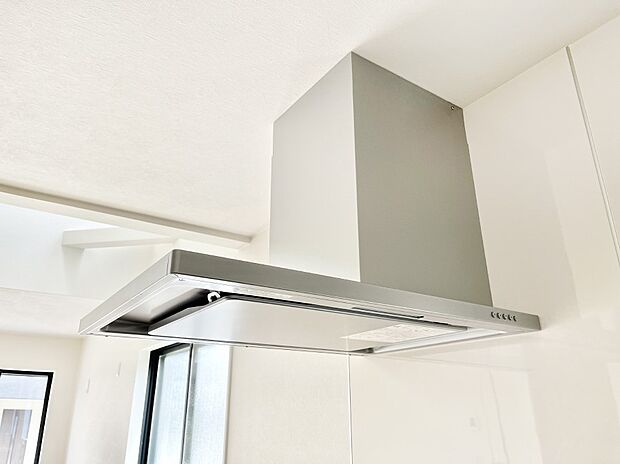 【レンジフード】基本的なお手入れはフィルターのみ！お手入れのしやすさも魅力です。