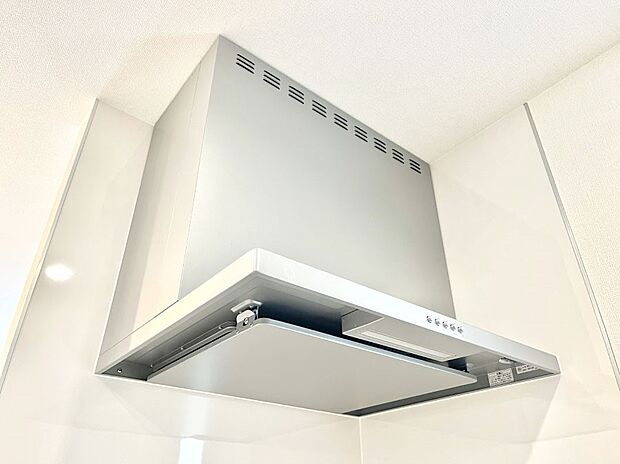 【レンジフード】基本的なお手入れはフィルターのみ！お手入れのしやすさも魅力です。