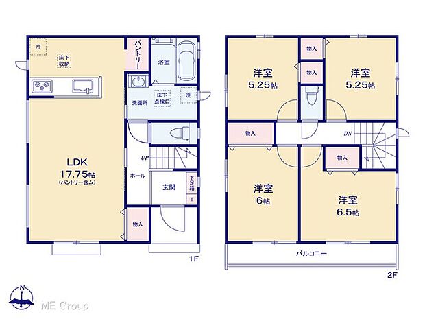 【4LDK】図面と異なる場合は現況を優先