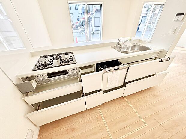 【スライド収納】使いやすさを優先したスライド式収納タイプ!