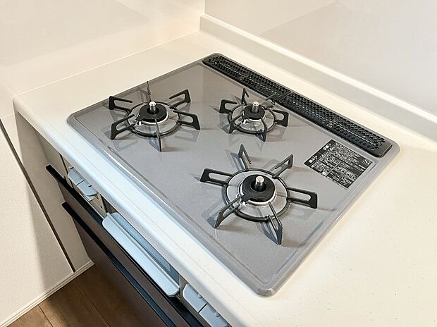 【3口コンロ】三口ガスコンロでお料理が一気にはかどりそう