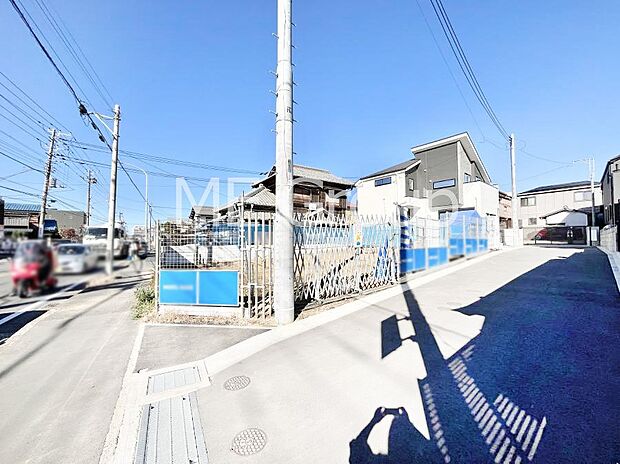 【前面道路含む現地写真】ここから始まる新生活を応援いたします