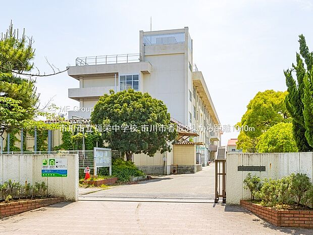 市川市立福栄中学校（約1,040m・徒歩13分）