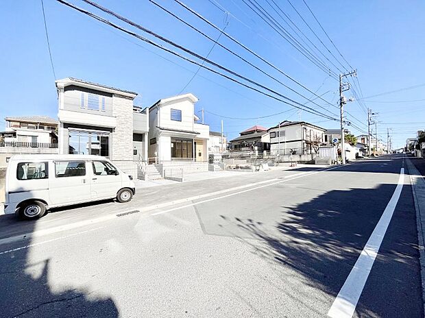 【前面道路含む現地写真】ここから始まる新生活を応援いたします！ 