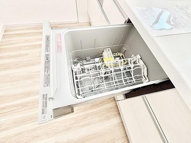 【食洗機】面倒なお片づけは食洗機にお任せ!家事の負担が減って、時間にも気持ちにもゆとりができます。