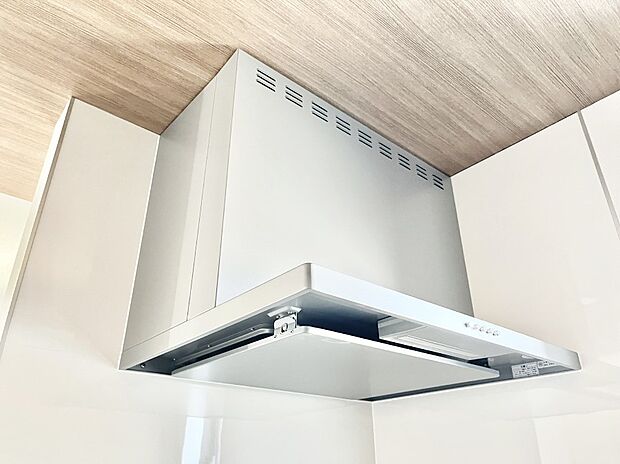 【レンジフード】基本的なお手入れはフィルターのみ!お手入れのしやすさも魅力です。