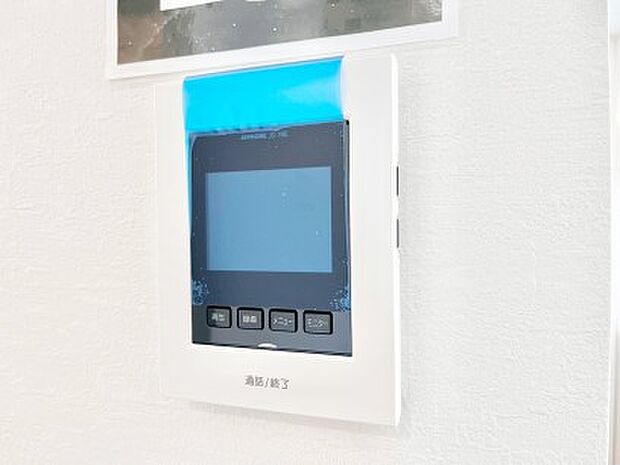 【TVモニター付きインターフォン】TVモニター付インターフォンが付いていてセキュリティ充実