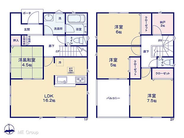 【4LDK】図面と異なる場合は現況を優先
