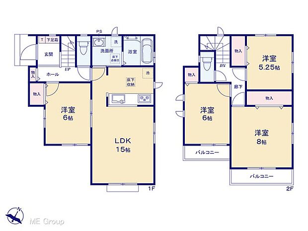 【4LDK】図面と異なる場合は現況を優先