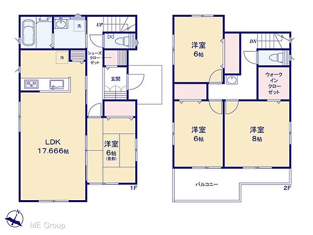 【4LDK】図面と異なる場合は現況を優先