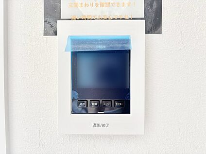 TVモニター付きインターフォン
