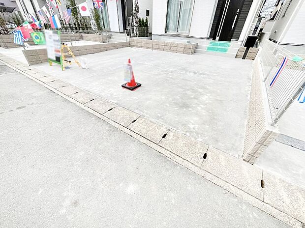 【駐車場】生活に欠かせない駐車スペース。