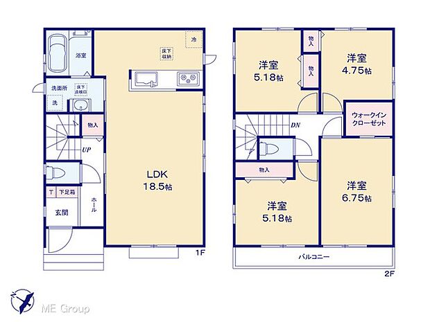 【4LDK】図面と異なる場合は現況を優先