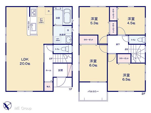 【4LDK】図面と異なる場合は現況を優先
