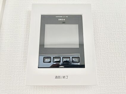 TVモニター付きインターフォン
