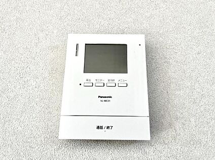 TVモニター付きインターフォン