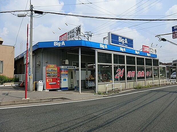 ビッグ・エー千葉園生店(約500m・徒歩7分)
