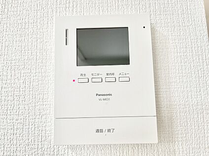 TVモニター付きインターフォン