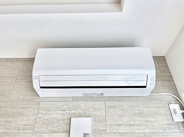 【エアコン】エアコン設置済