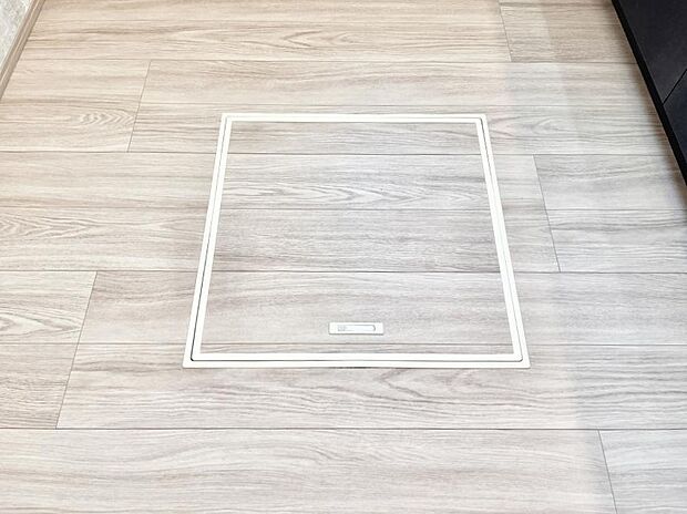 【床下収納】床下収納付き!日用品・非常用品の収納にも大活躍。