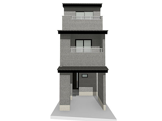完成イメージ(※掲載の外観完成予想CGは、図面を基に描き起こしたもので実際とは異なる場合があります。)