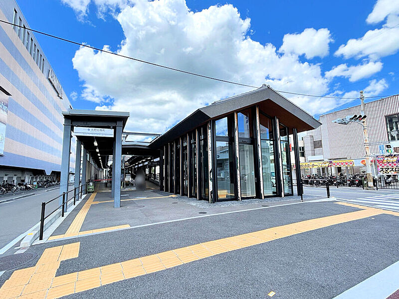 【車・交通】京福電鉄北野線「北野白梅町」駅　