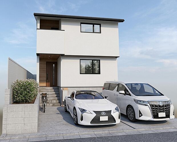 【イメージパース】完成イメージ(※掲載の外観完成予想CGは、AIを使用して描き起こしたもので実際とは多少異なります。)