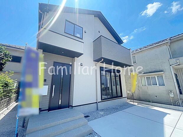 外観　明るい色合いの外壁で清潔感のある外観です。