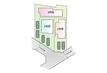 昭島市宮沢町3　新築分譲住宅　全3棟 その他