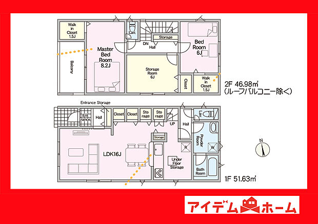 ●○●○1号棟間取り○●○●
