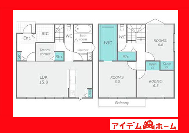 B号棟間取り