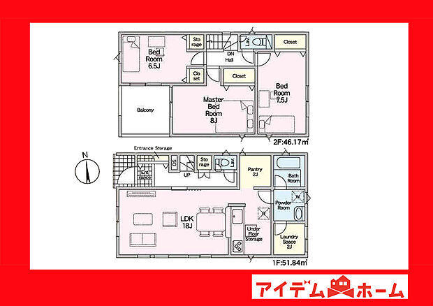 ●○●○3号棟間取り○●○●
　　　平日の案内も可能です♪
　お気軽にお問い合わせください！
