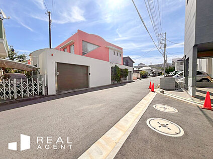 現地前面道路