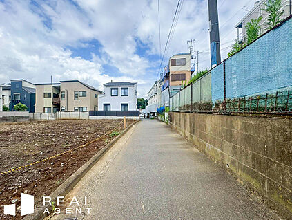 現地前面道路
