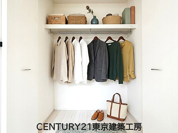 【【同施工会社の施工イメージになります】】【同仕様】◇ゆったりとした空間となるよう各居室に収納スペースを用意し、快適にお過ごしいただけます♪

